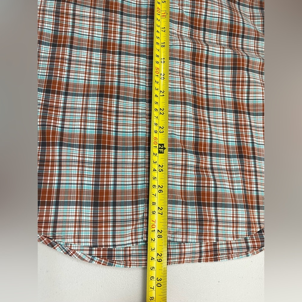 Patagonia Men’s Organic Cotton Shirt Size M Plaid Short-Sleeve Button-Up - Picture 9 of 9
